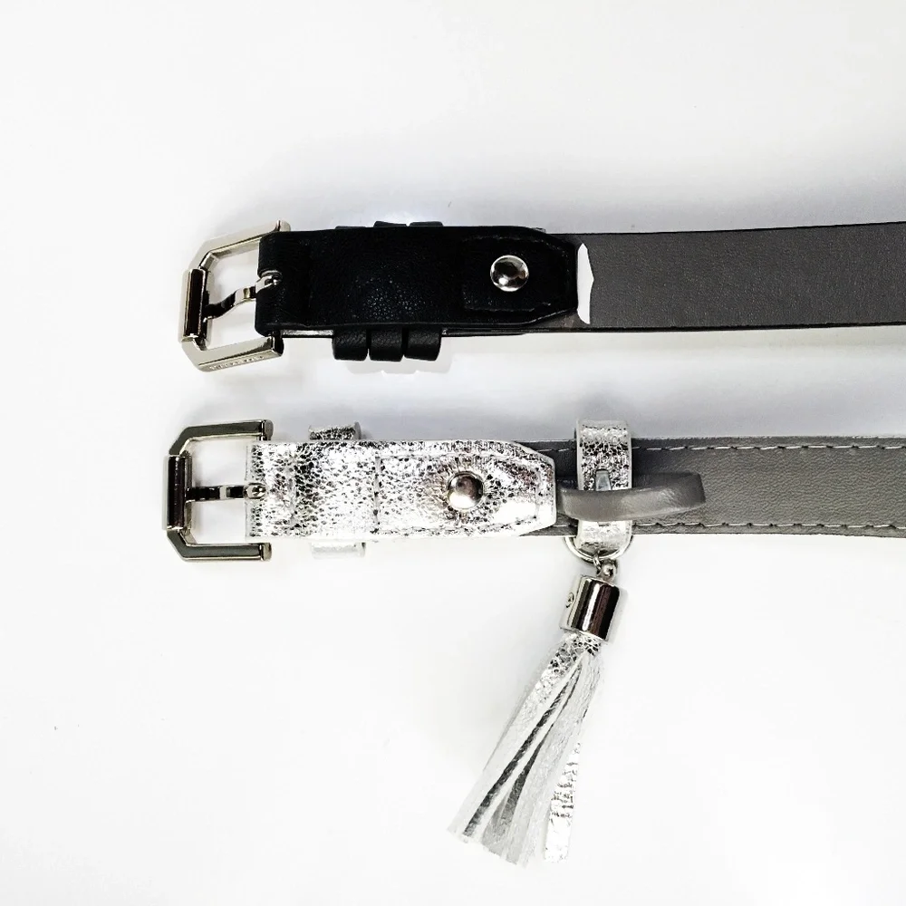 ⭐️ BUNDLE⭐️ KENNETH COLE REACTION - SET OF 2 SKINNY BELTS